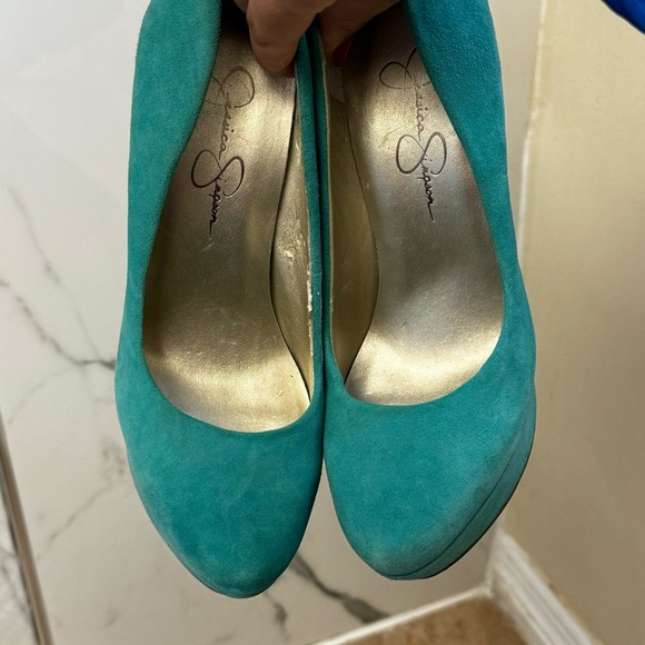 Teal Blue Heels 🩵 - Picture 3 of 7